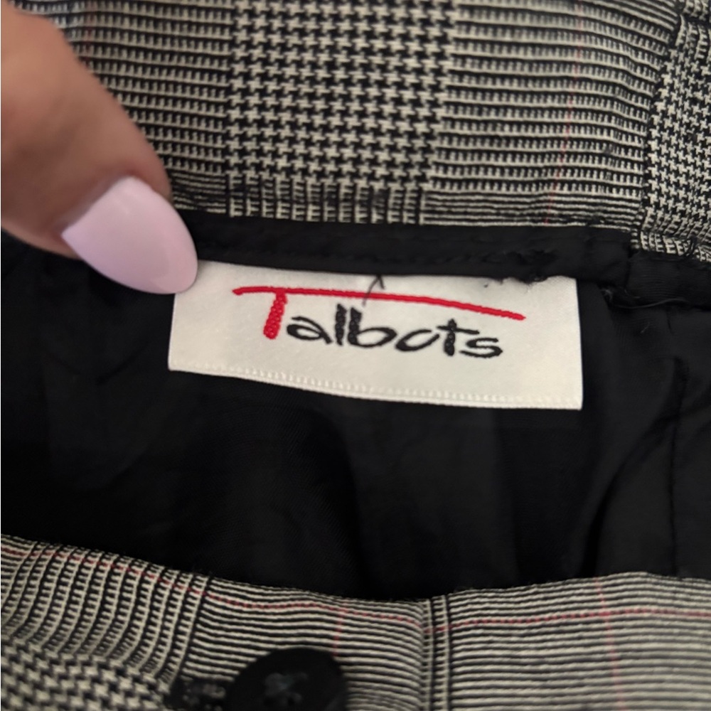 Talbots Plaid Dress Pants